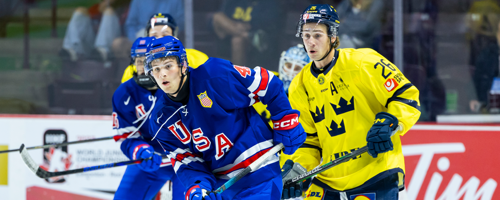 Sweden Scores Five Unanswered in Comeback Victory Over Team USA